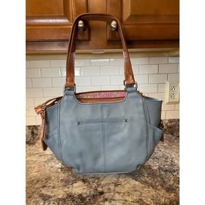Women's The Sak Blue Leather Handbag
